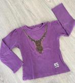 LOFFF Lief paars truitje met kraaltjes , maatje 128, Kinderen en Baby's, Kinderkleding | Maat 128, Ophalen, Gebruikt, Meisje, Trui of Vest