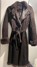 Mooie faux fur lammy coat - bontjas, Ophalen of Verzenden, Zo goed als nieuw, Maat 42/44 (L), Bruin
