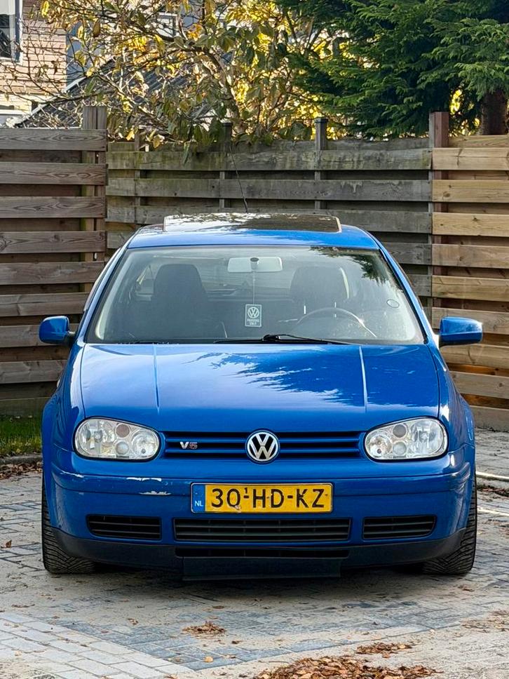 Volkswagen Golf 2.3 V5 125KW 2001 Blauw, Auto's, Volkswagen, Particulier, Golf, ABS, Airbags, Alarm, Bluetooth, Centrale vergrendeling