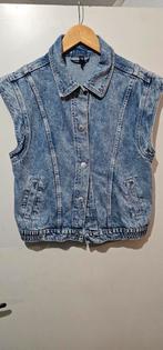 Denim gilet, Onbekend, Ophalen of Verzenden, Zo goed als nieuw