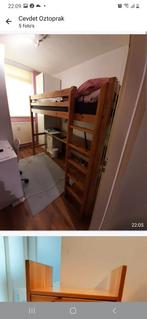 Houdt stapelbed, 90 cm, 160 tot 180 cm, Tweepersoons, Ophalen of Verzenden