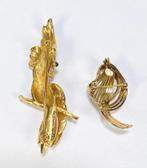 Vergulde broches Carven en Grosse, 2e helft 20e eeuw, Sieraden, Tassen en Uiterlijk, Overige materialen, Gebruikt, Ophalen of Verzenden