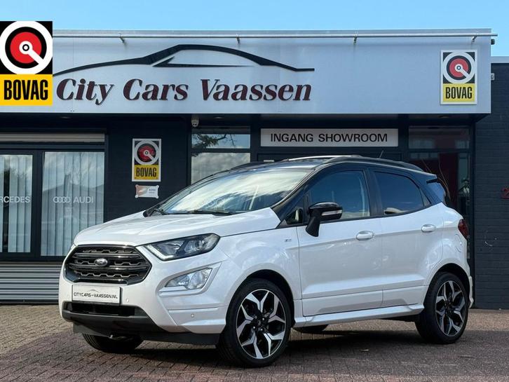 Ford EcoSport 1.0 EcoBoost ST-Line Black automaat 125 pk nav, Auto's, Ford, Bedrijf, Te koop, Ecosport, ABS, Airbags, Airconditioning