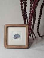 Miniprint muisje, handgemaakt inclusief lijstje 10x10 cm, Ophalen of Verzenden, Nieuw
