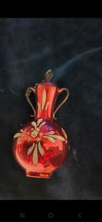 oude kerstbal kannetje rood, Diversen, Kerst, Verzenden