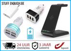 USB Stekker Auto Draadloze Oplader iPhone Samsung Huawei, Ophalen of Verzenden, Nieuw