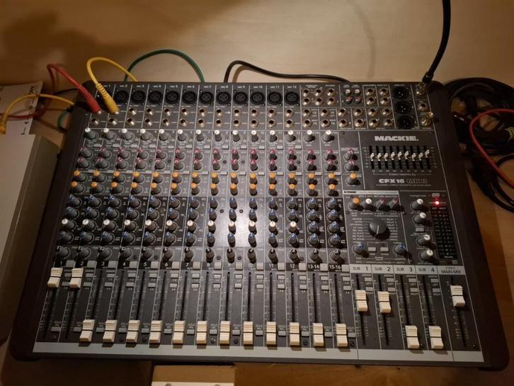 Mackie cfx16 mk2, Muziek en Instrumenten, Mengpanelen, Zo goed als nieuw, 10 tot 20 kanalen, Ophalen of Verzenden