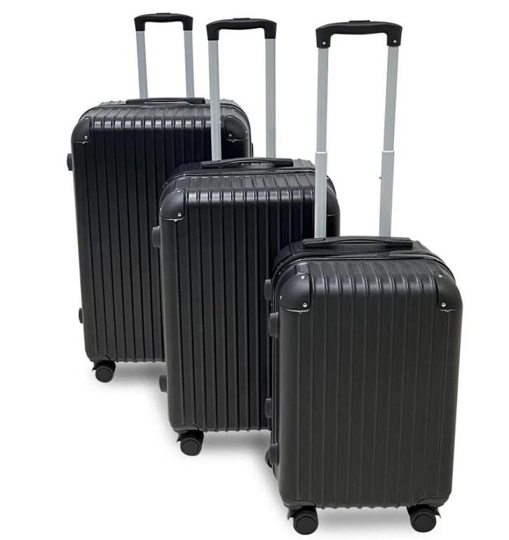 Kofferset 3 stuks NIEUW ONGEBRUIKT IN DOOS, Sieraden, Tassen en Uiterlijk, Koffers, Nieuw, Hard kunststof, 70 cm of meer, Minder dan 35 cm