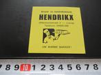 sticker lierop brood en banketbakkerij hendrikx offermansstr, Verzamelen, Ophalen, Zo goed als nieuw