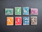 1928 Olympiade Amsterdam NVPH nr 212-219 ongestempeld, Postzegels en Munten, Postzegels | Nederland, Verzenden, T/m 1940