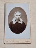 185) ORIGINELE CDV KLEDERDRACHT J.C.REESINCK ZUTPHEN, Verzamelen, Gebruikt, Foto, Klederdracht, Ophalen of Verzenden