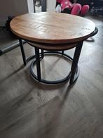 Salontafel Leonardo | set van twee salontafels | rond, Huis en Inrichting, Tafels | Eettafels, Ophalen, Minder dan 50 cm, Rond