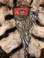 Nieuwe leren jas met konijnenbont, Zwart, Nieuw, Ophalen of Verzenden, Atilla