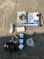 Halogeen Inbouwspots Massive - Bronskleurig, Huis en Inrichting, Lampen | Spots, Ophalen, Halogeen, Metaal of Aluminium, Zo goed als nieuw