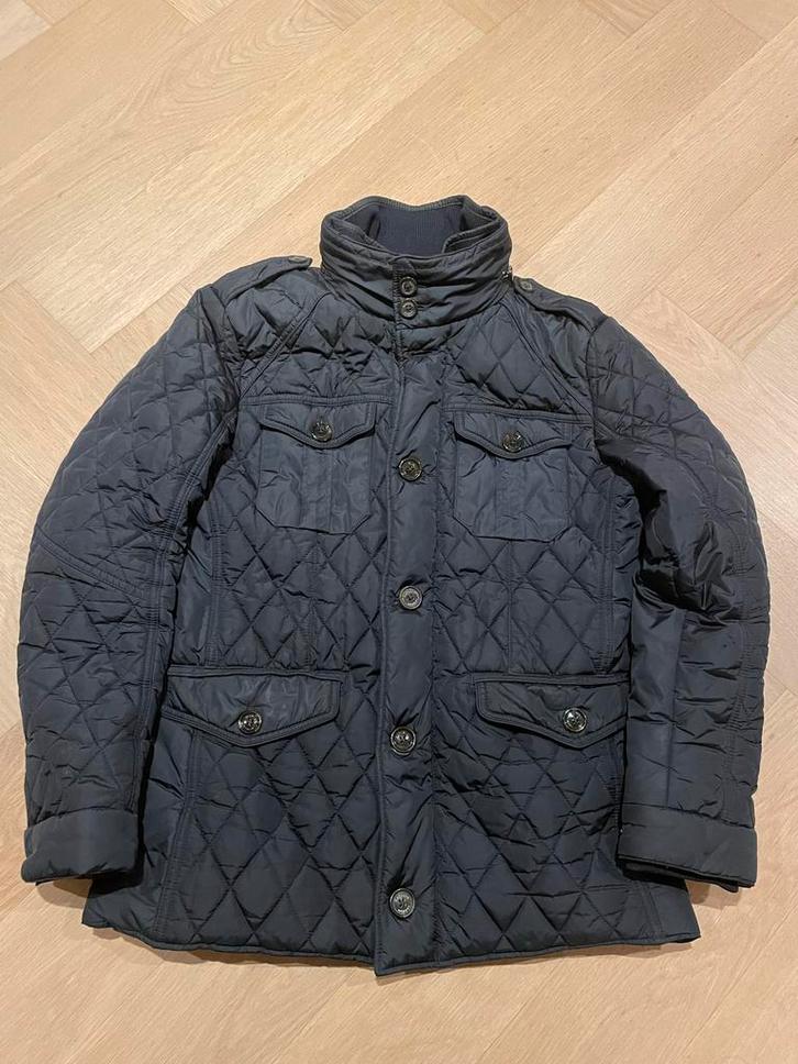 Hackett London Jas Maat S Blauw- Thermisch Geïsoleerd, Kleding | Heren, Jassen | Winter, Zo goed als nieuw, Maat 46 (S) of kleiner