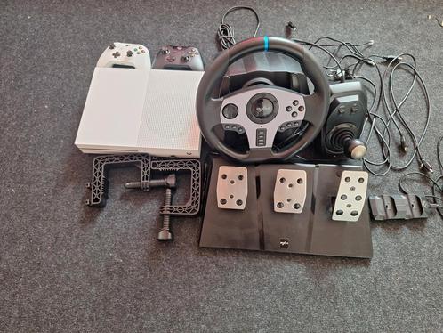 Xbox one S en PXN gaming racing wheel, Spelcomputers en Games, Games | Xbox One, Nieuw, Racen en Vliegen, Vanaf 3 jaar, Ophalen