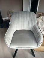 Grijze stoelen 2 keer, Huis en Inrichting, Stoelen, Netjes, Overige materialen, Twee, Ophalen of Verzenden