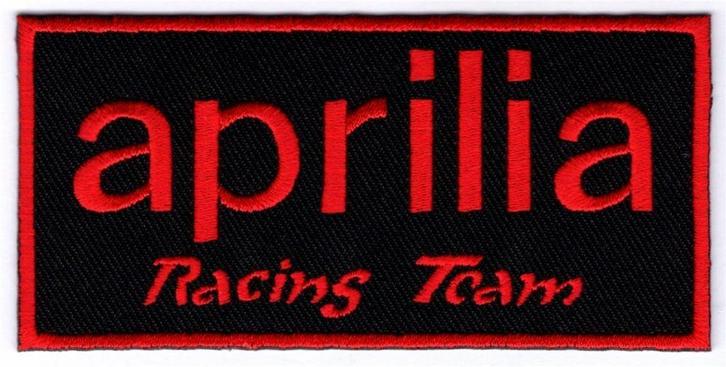 Aprilia Racing Team stoffen opstrijk patch embleem #1, Motoren, Accessoires | Overige, Nieuw, Verzenden