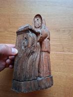 Houten Beeldje Monnik met Boek, Ophalen of Verzenden