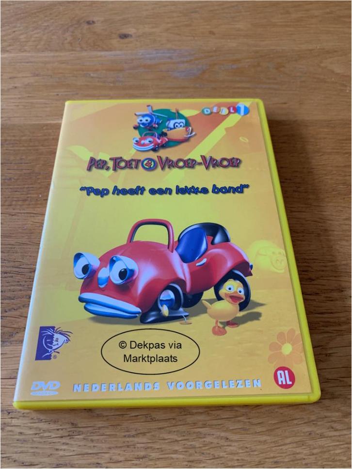 Dvd Pep, Toet & Vroep-Vroep - Deel 1, Cd's en Dvd's, Dvd's | Tekenfilms en Animatie, Gebruikt, Europees, Alle leeftijden, Ophalen of Verzenden