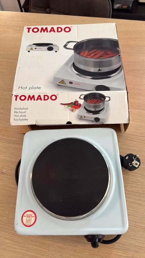 Tomado KP-6185-B, Witgoed en Apparatuur, Kookplaten, Zo goed als nieuw, Vrijstaand, Elektrisch, 3 kookzones of minder, Ophalen of Verzenden