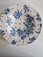 Myott meakin tableware diner bord blauw bloemen, Ophalen of Verzenden