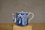 servies Lange Lijs  antiek  kop en schotel theepot, Antiek en Kunst, Antiek | Servies los, Ophalen of Verzenden