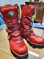 New Rock Blood red boots laarzen punk/rave/ metal/ hard core, Ophalen, Nieuw, Zwart