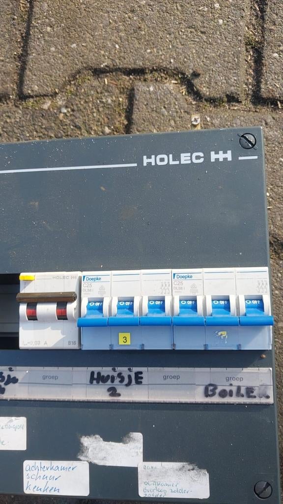 Holec Groepenkast - Gebruikt, Ophalen of Verzenden, Gebruikt, Overige typen