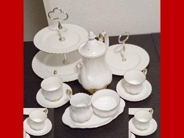 Royal Albert - Val D’or - SERVIES - Klik RK voor meer adv.  beschikbaar voor biedingen