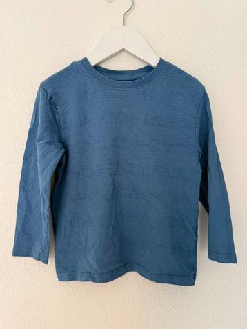 Primark longsleeve lichtblauw wafel sweatshirt 104 110 beschikbaar voor biedingen