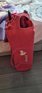 Campingbedje, 85 tot 100 cm, Ophalen of Verzenden, Zo goed als nieuw, Matras