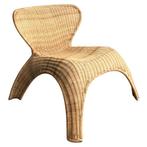 IKEA Lounge stoel GULTE , 1999 vintage, Huis en Inrichting, Fauteuils, Ophalen, Rotan, relax, vintage 1999, Minder dan 75 cm, Zo goed als nieuw