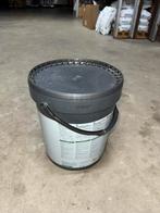 Stevige emmers met waterdichte deksel, Huis en Inrichting, Emmers, Ophalen, Zo goed als nieuw, Kunststof
