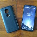 Motorola Moto G7 Dual Sim 64GB in perfecte staat + hoesje, Telecommunicatie, Mobiele telefoons | Motorola, Zwart, Touchscreen