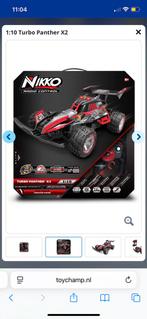 NIKKO turbo panter x2, bestuurbare race auto, Ophalen of Verzenden, Gebruikt