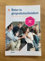 Boek ‘Beter in gesprekstechnieken’, Boeken, Boom, Zo goed als nieuw, Beta, HBO