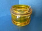 Fresnel lens glas, geel, fluitlicht, 2 stuks, Watersport en Boten, Ophalen of Verzenden, Nieuw, Overige typen