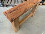 Gerecycled Elmwood tafelpoot - X & A poot, Huis en Inrichting, Ophalen, Tafelpoot, Rond, Nieuw