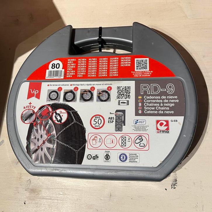 Nieuwe Sneeuwkettingen 195/65/15, Auto diversen, Sneeuwkettingen, Nieuw, Ophalen of Verzenden