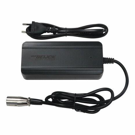 Van Beijck XLR 3 pins Neutrik 36V 2 ampère oplader, Fietsen en Brommers, Fietsaccessoires | Fietsaccu's, Nieuw, Verzenden