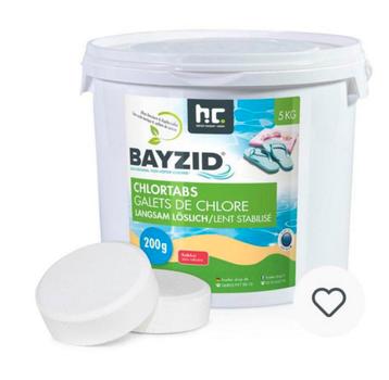 Chloor tabletten 200 gr langzaam oplossend beschikbaar voor biedingen