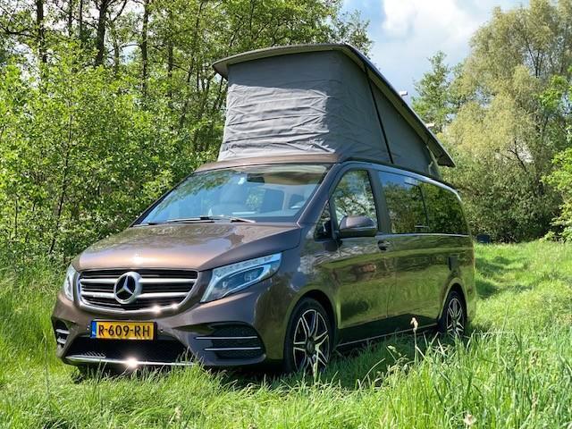 Mercedes-Benz V-Klasse 2.2 CDI V250 Marco Polo AUT 2018, Caravans en Kamperen, Campers, Particulier, tot en met 4, Buscamper of Camperbus