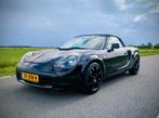 Toyota MR2 1.8 16V 2001 Zwart VVT-i 6-bak, Auto's, 4 cilinders, Cabriolet, Zwart, Handgeschakeld