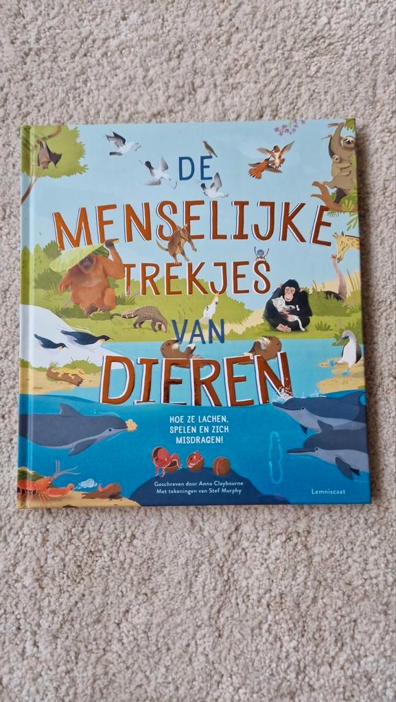 Anna Claybourne - De menselijke trekjes van dieren, Boeken, Kinderboeken | Jeugd | onder 10 jaar, Nieuw, Ophalen of Verzenden