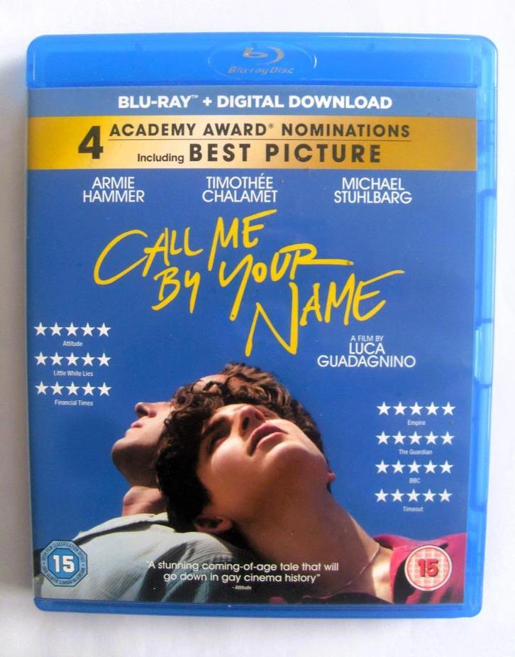 Call me by your name (originele bluray) import, Cd's en Dvd's, Blu-ray, Zo goed als nieuw, Drama, Ophalen of Verzenden