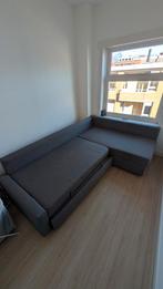 Ikea Friheten hoekbank slaapbank - Skiftebo donkergrijs, Huis en Inrichting, Slaapkamer | Slaapbanken, Tweepersoons, Ophalen of Verzenden