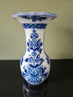 Petrus Regout trompetvaas (blauw wit), uiltjesvaas / vaas, Antiek en Kunst, Antiek | Vazen, Ophalen of Verzenden