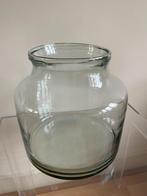 Grote vaas van glas, Overige kleuren, Ophalen of Verzenden, Minder dan 50 cm, Glas