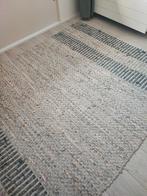 Leren vloerkleed 1.63 x2.30m, Ophalen, Grijs, 200 cm of meer, Zo goed als nieuw